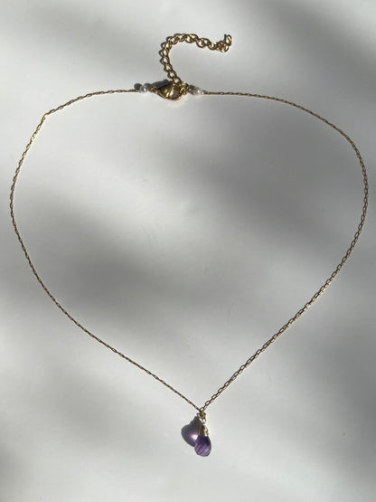 COLLAR PIEDRA GOTA