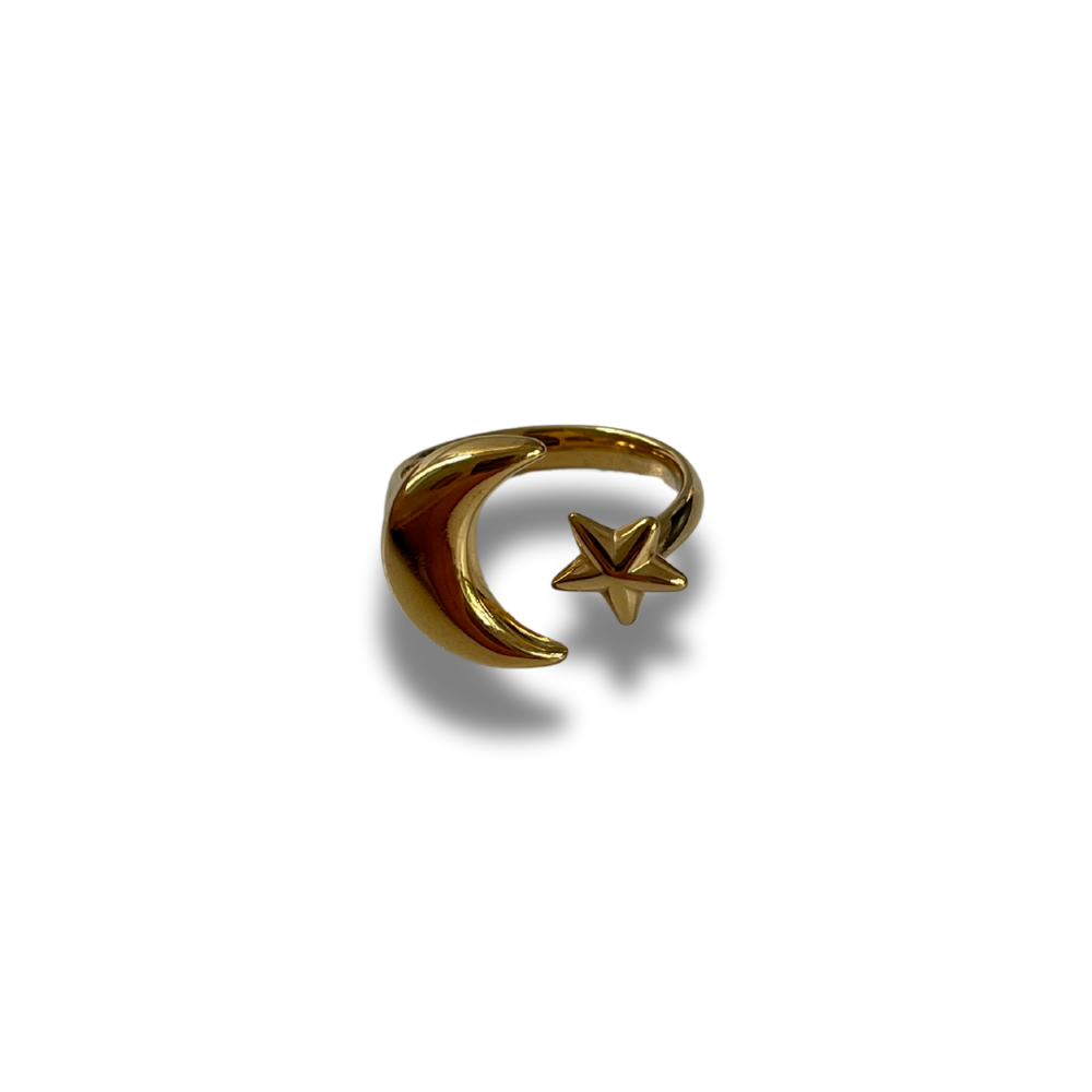 ANILLO LUNA Y ESTRELLA