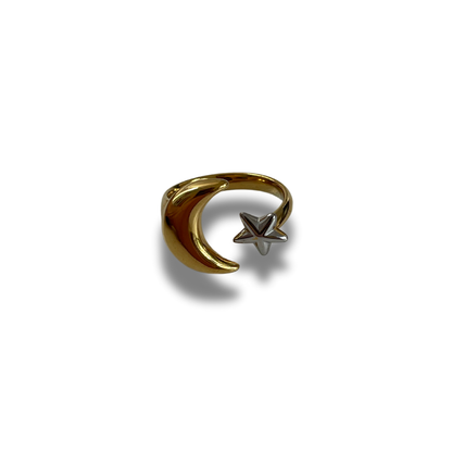 ANILLO LUNA Y ESTRELLA