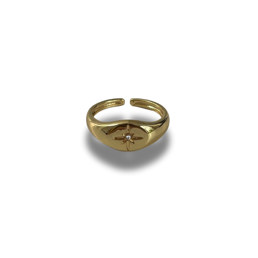 ANILLO CHUNKY CON ESTRELLA
