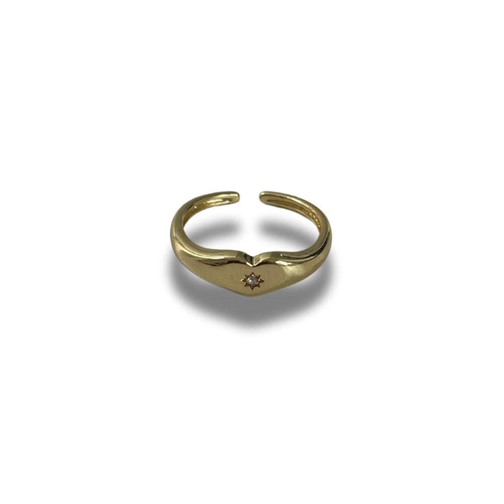 ANILLO CORAZON CHUNKY
