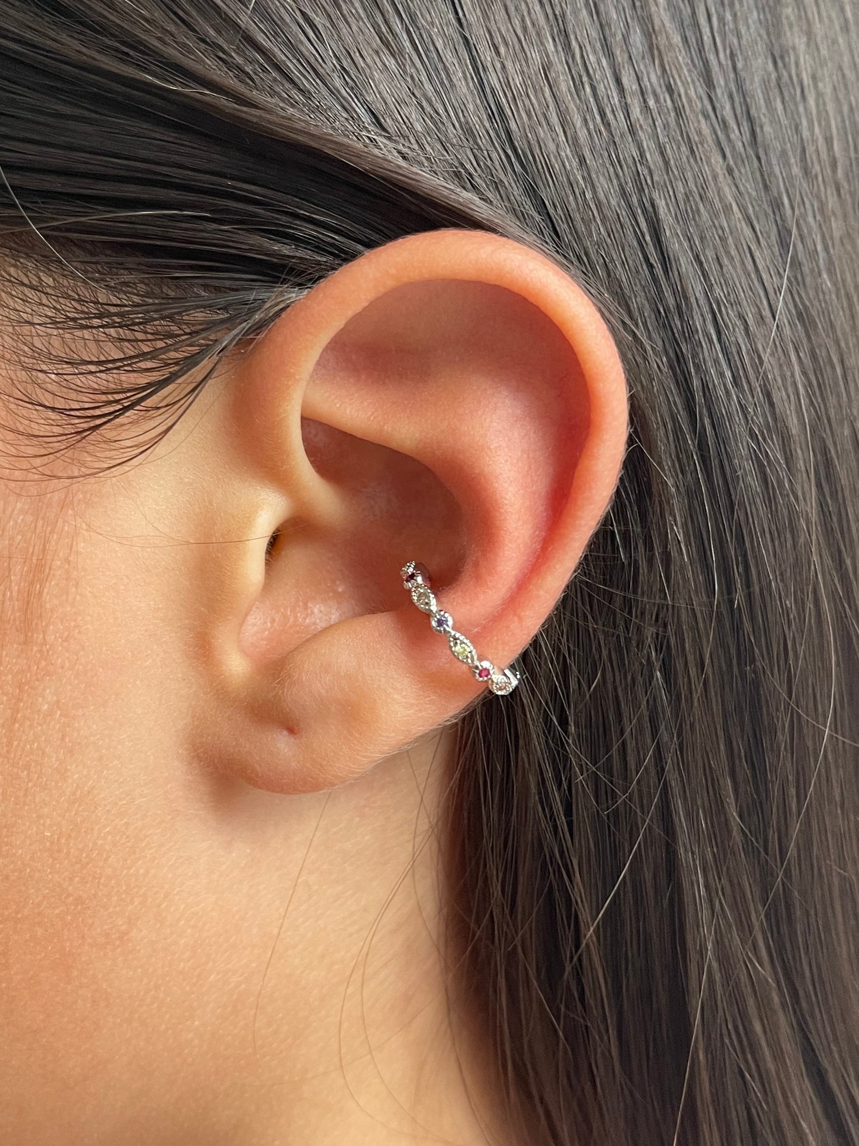 EARCUFF PLATEADO
