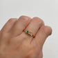 ANILLO CRISTALES PASTEL