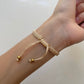 PULSERA CONCHITA DORADA