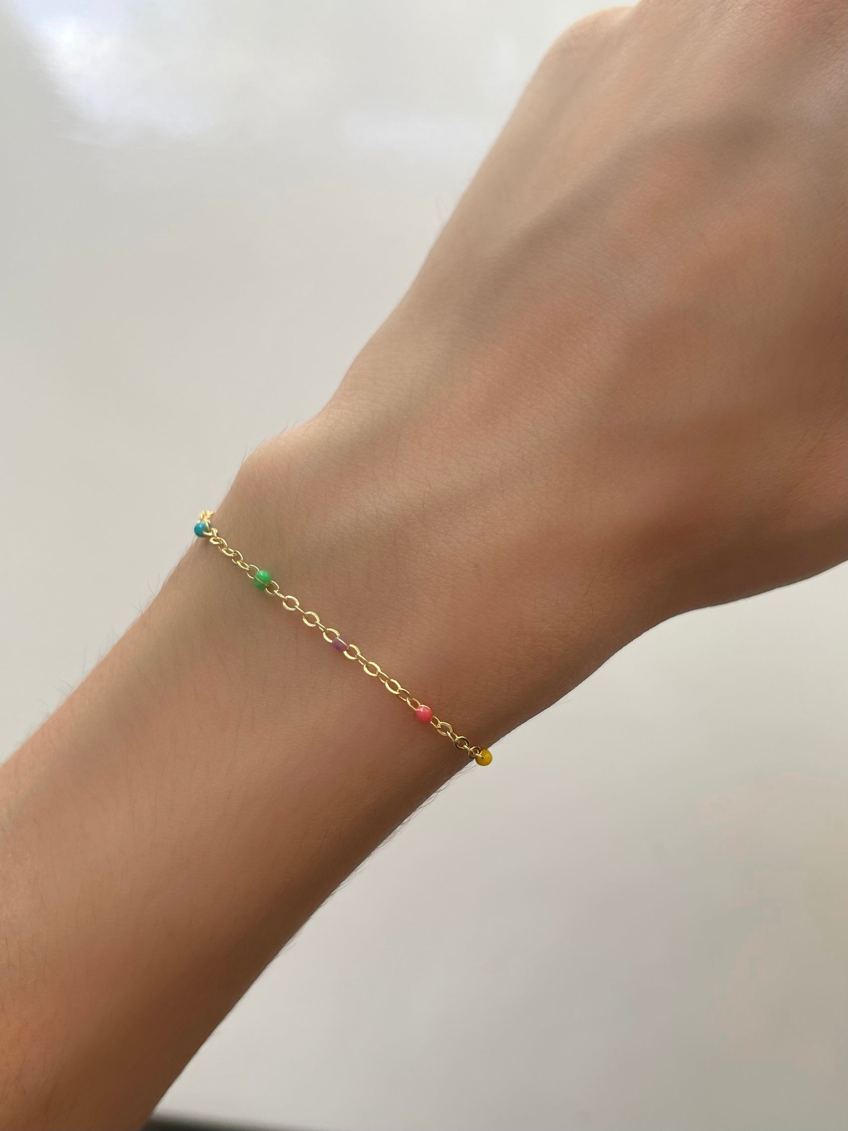 PULSERA BOLITAS DE COLORES 2