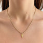 COLLAR DIJE OJO PICO