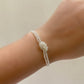 PULSERA NUDO CHAQUIRAS PERLA