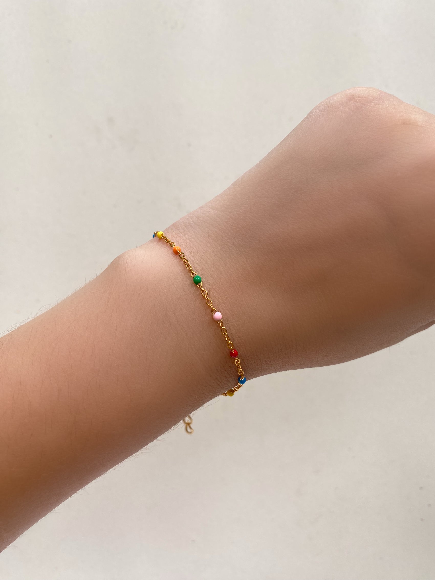 PULSERA BOLITAS DE COLORES 1