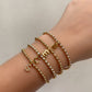 PULSERA CHAQUIRAS CON INICIAL