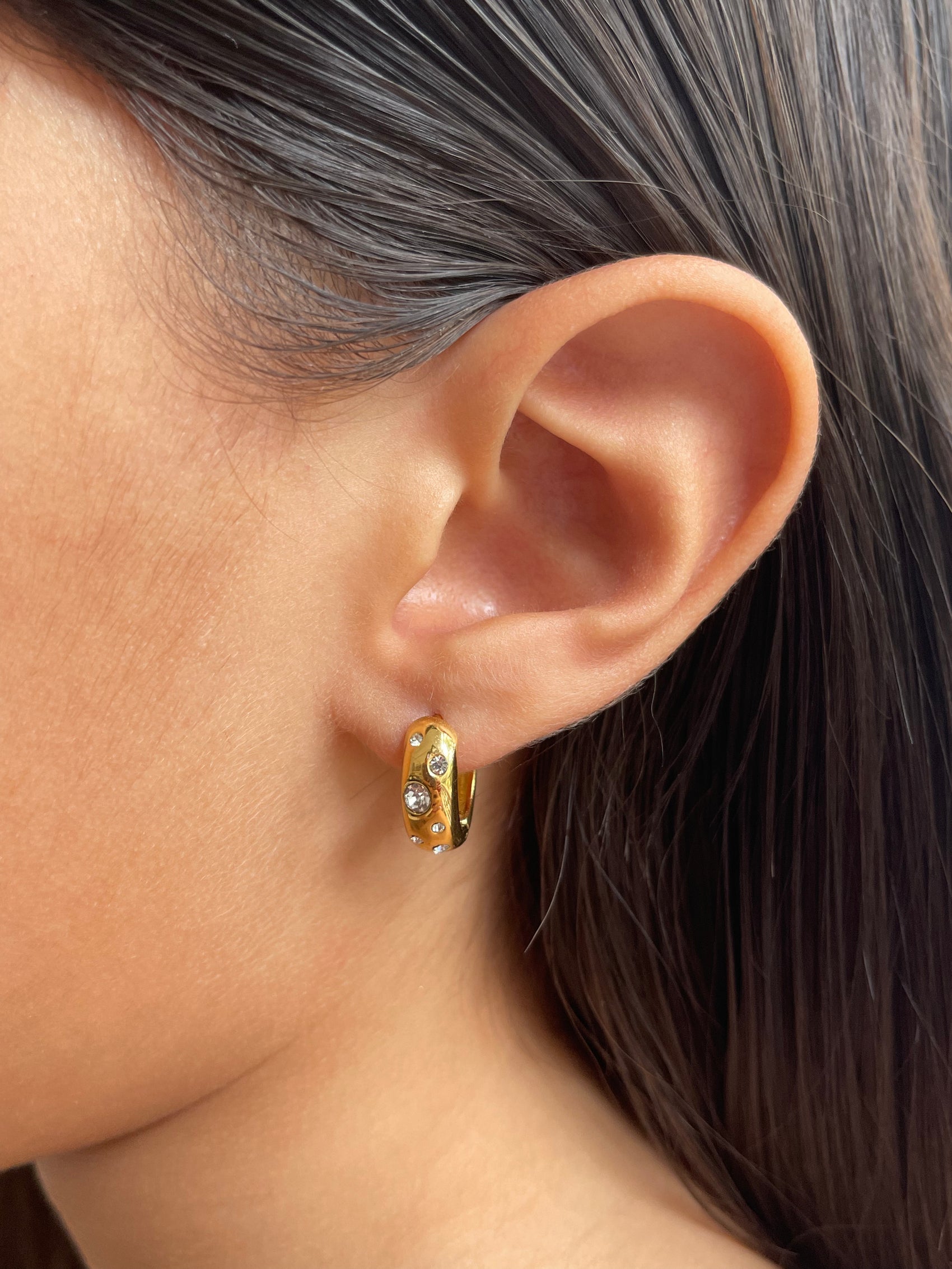 ARRACADAS CON ZIRCONIAS