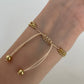 PULSERA TRIPLE CARITA FELIZ