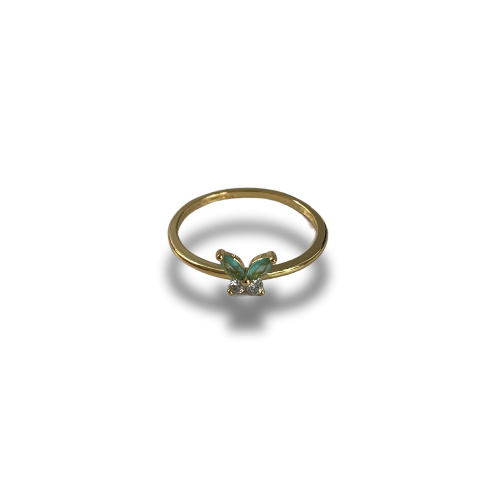 ANILLO MARIPOSA CON ZIRCONIAS