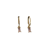 ARRACADAS ZIRCONIA RECTANGULAR