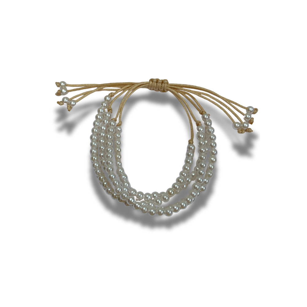 PULSERA MULTIPERLAS