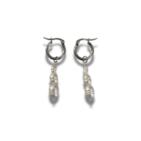 ARRACADAS TRES PERLAS