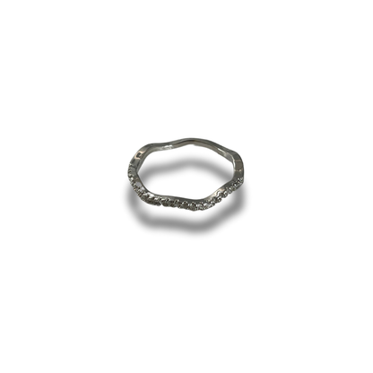 ANILLO ONDAS CON ZIRCONIAS