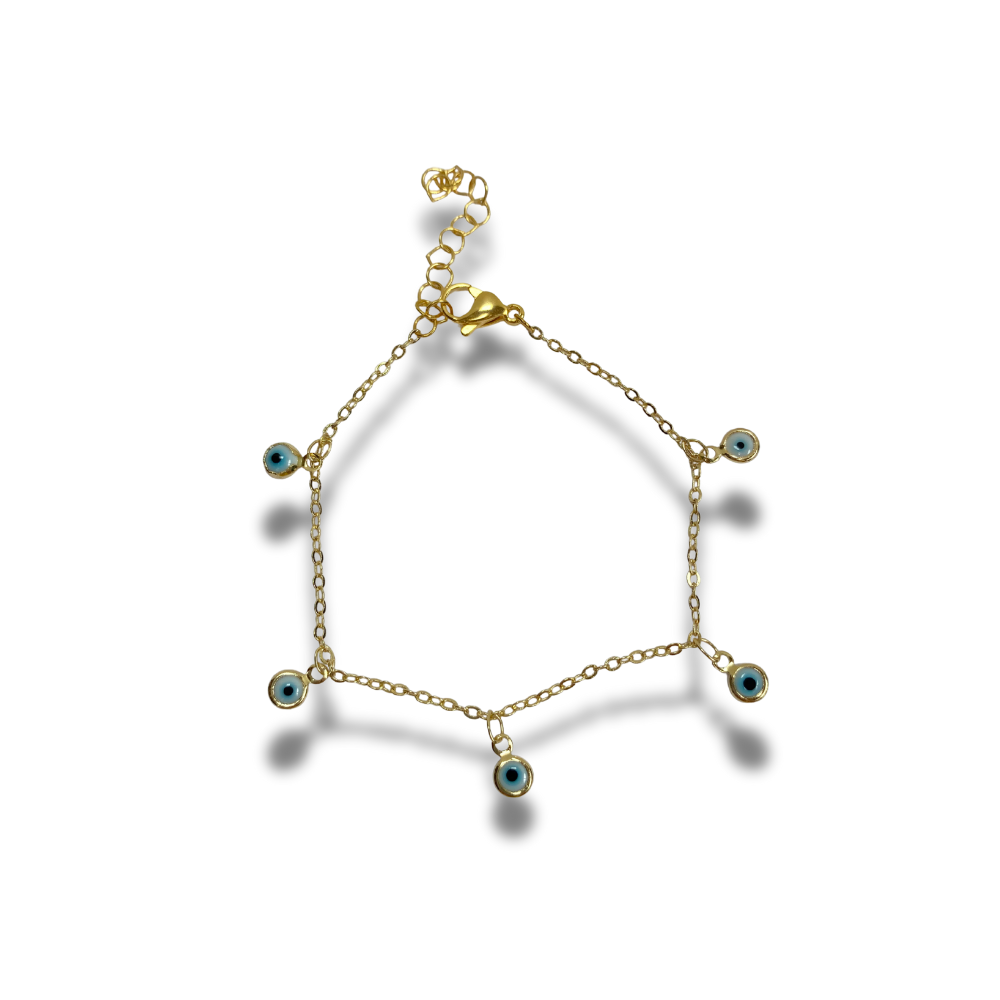 PULSERA OJITOS PLANOS