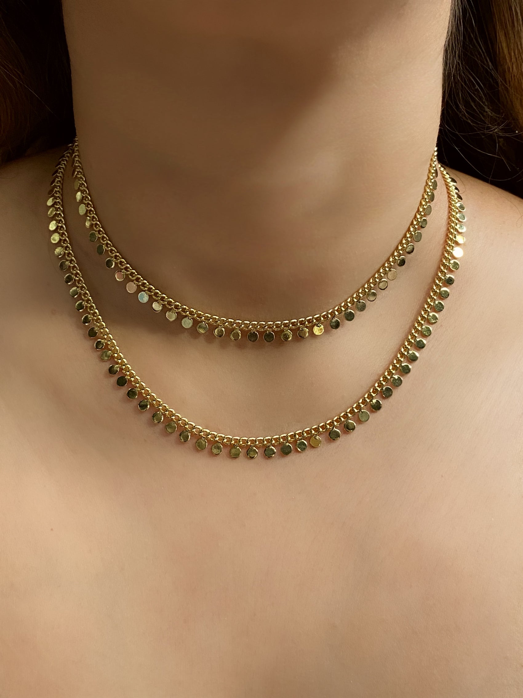 COLLAR CÍRCULOS PLANOS