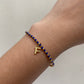 PULSERA CHAQUIRAS CON INICIAL