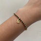 PULSERA CHAQUIRAS CON INICIAL