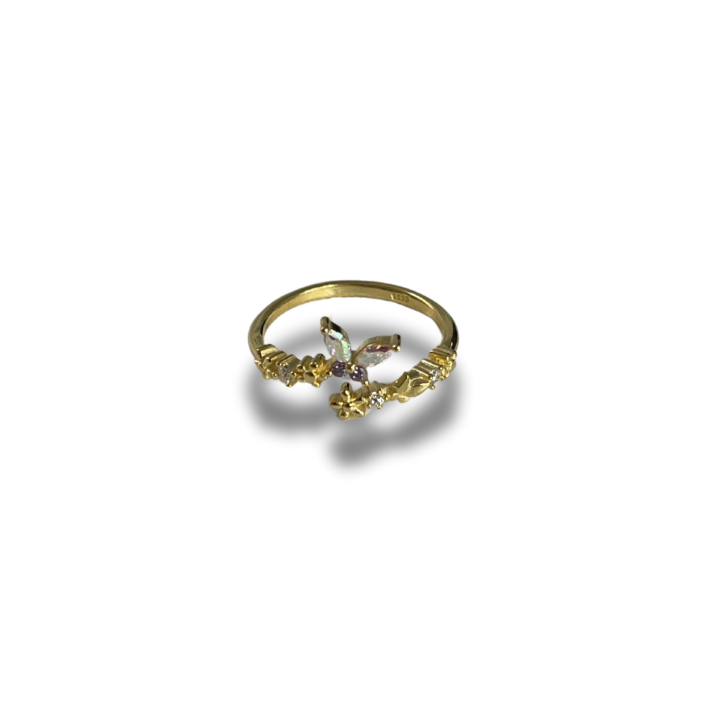 ANILLO MARIPOSA TORNASOL