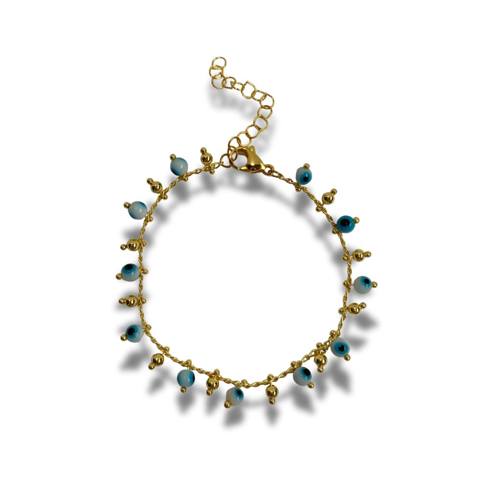 PULSERA OJITOS ESFERA