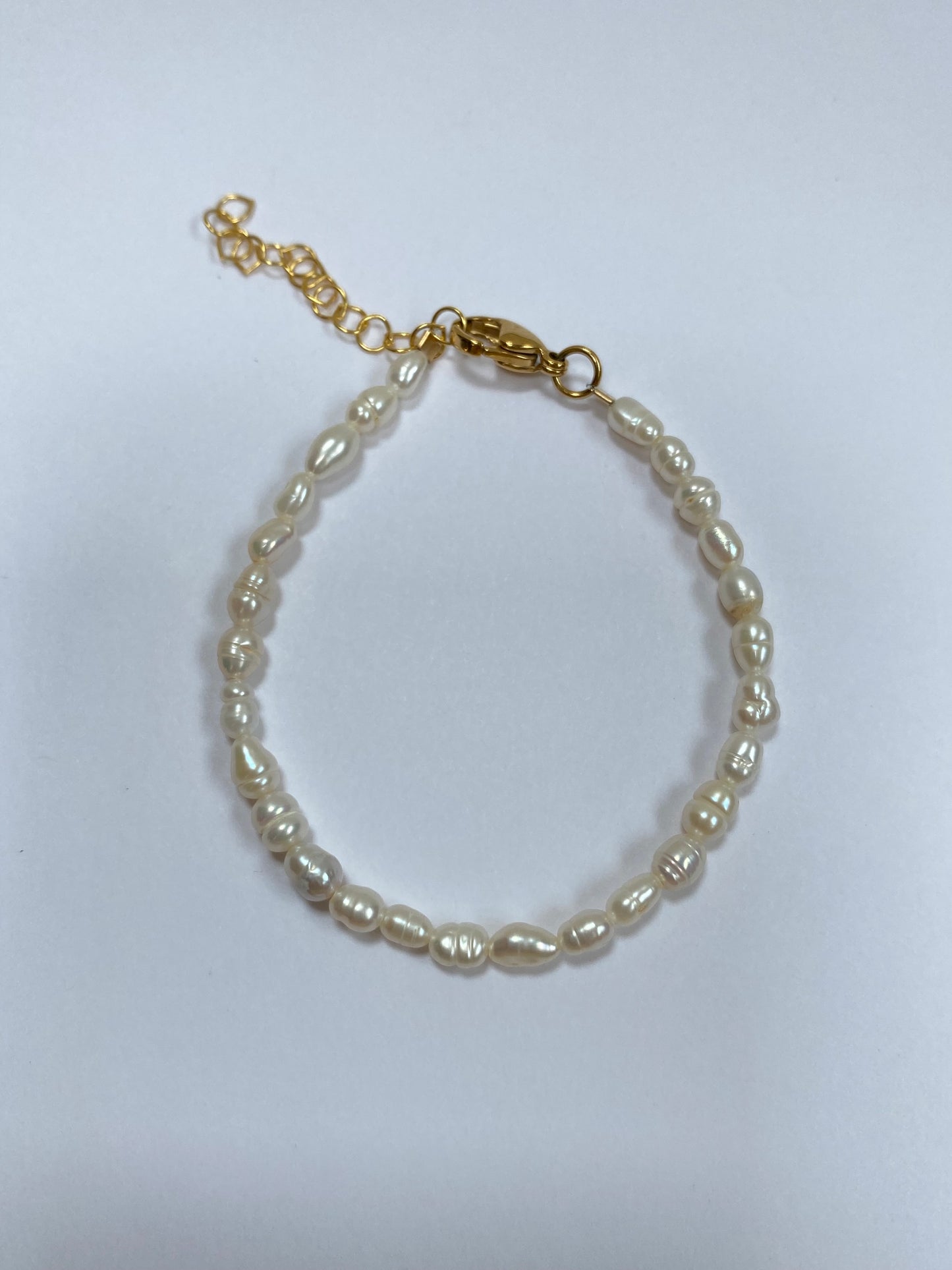 PULSERA PERLAS 3-4mm