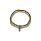 PULSERA PERLA Y CRUZ