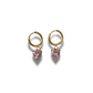 ARRACADAS CORAZON ZIRCONIA