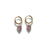 ARRACADAS CORAZON ZIRCONIA