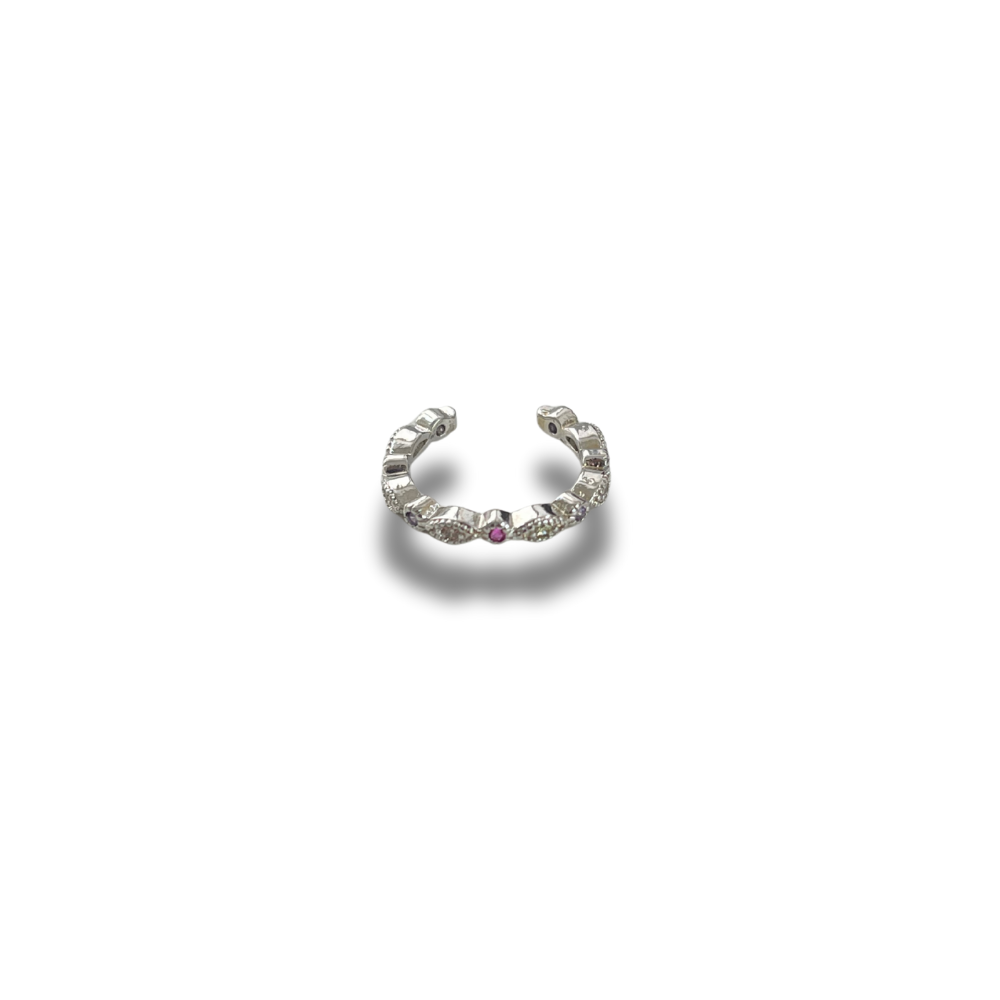 EARCUFF PLATEADO