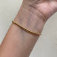 PULSERA CHAQUIRAS CON INICIAL