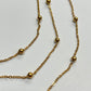 COLLAR CADENA CON BOLITAS