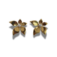 ARETES FLOR CON PERLA