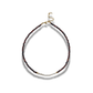 CHOKER PERLAS Y OJO DE TIGRE ROJO