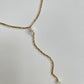 COLLAR CORBATA Y PERLAS