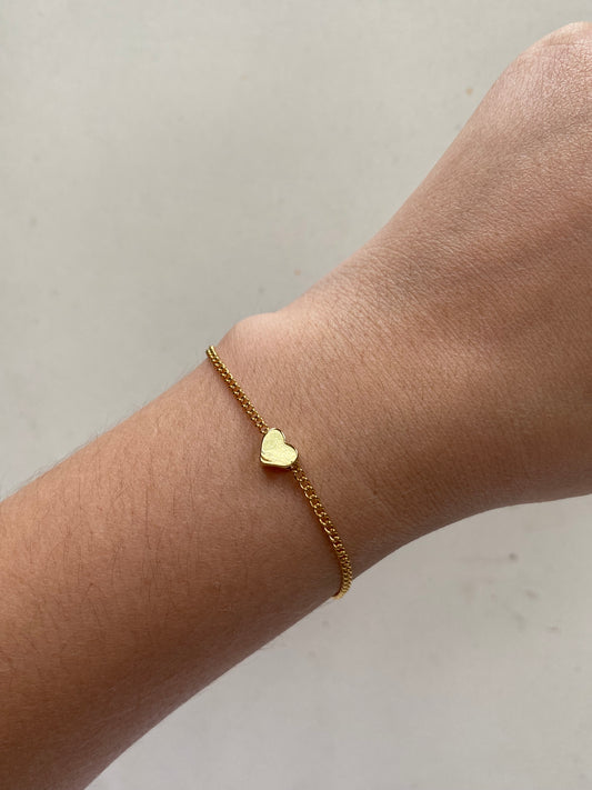 PULSERA CON CORAZÓN MINI