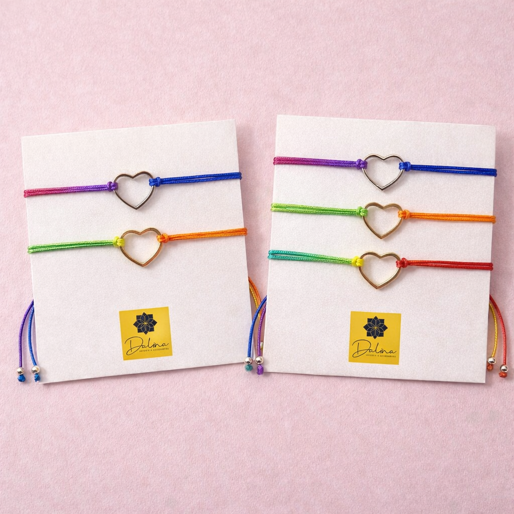 SET DE PULSERAS AMISTAD MATCH