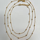 COLLAR CADENA CON BOLITAS