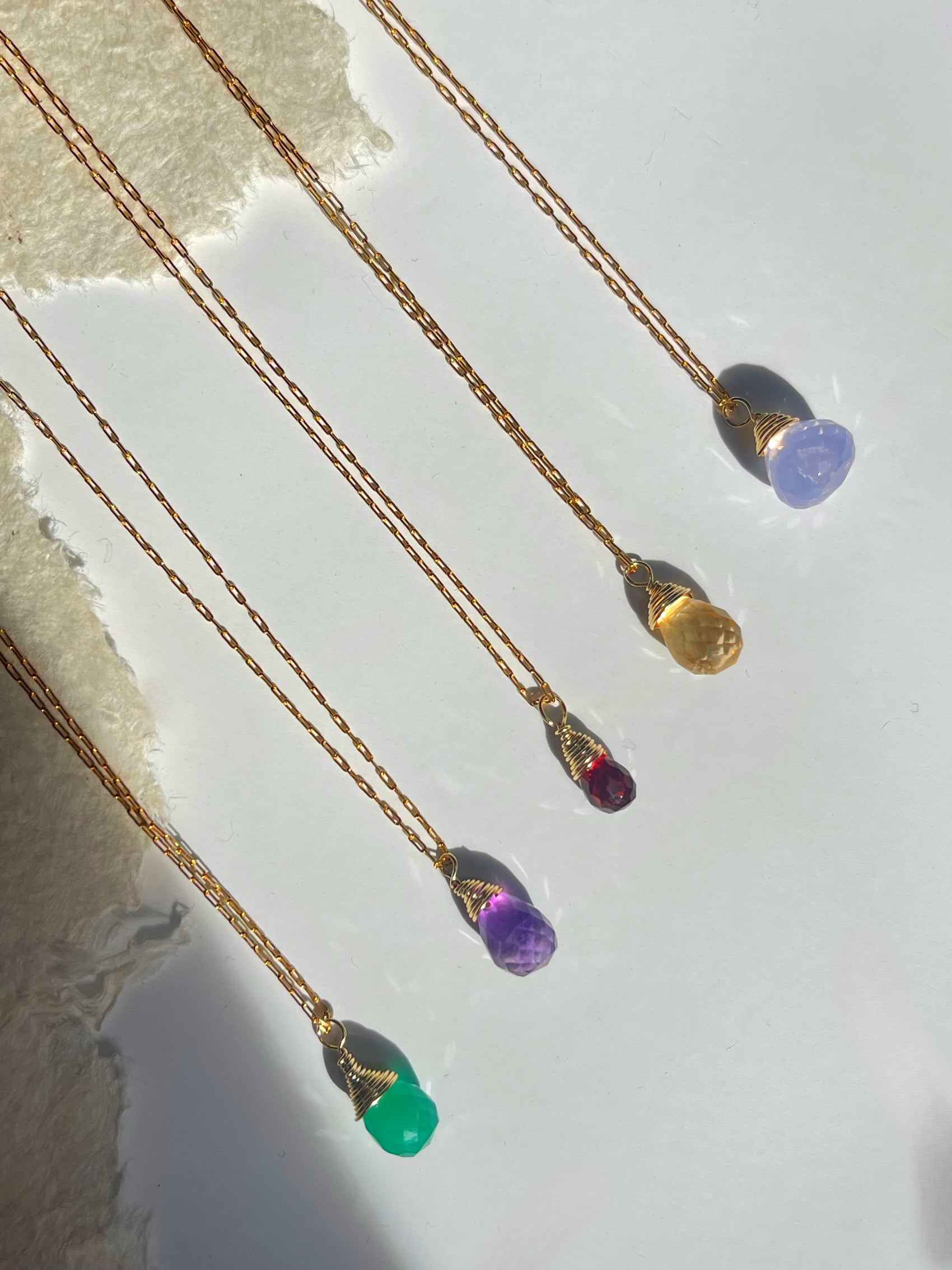 COLLAR PIEDRA GOTA