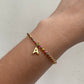 PULSERA CHAQUIRAS CON INICIAL