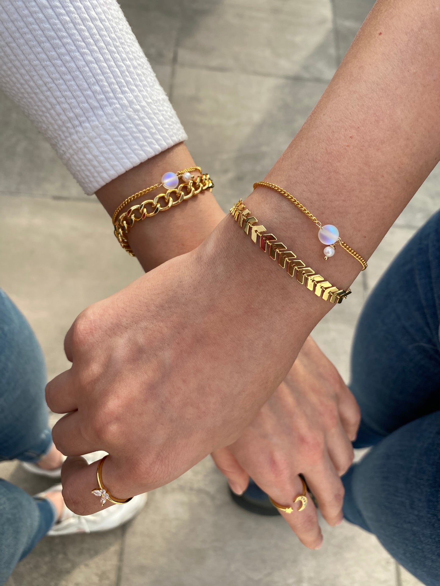 PULSERAS DE AMISTAD PERLITAS