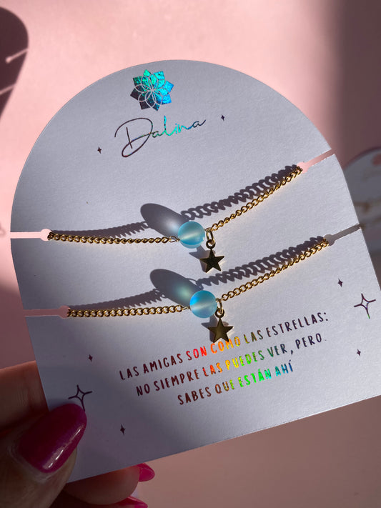 PULSERAS DE AMISTAD ESTRELLAS